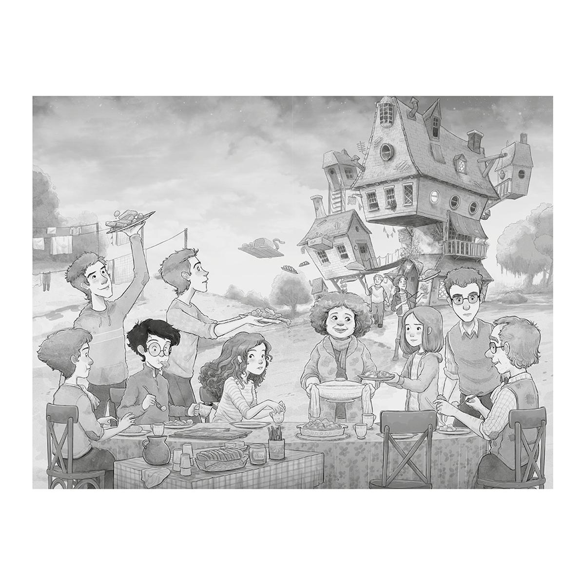 Harry Potter y el cáliz de fuego (Harry Potter, 4) Edición con ilustraciones de Xavier Bonet (Tapa dura) 5