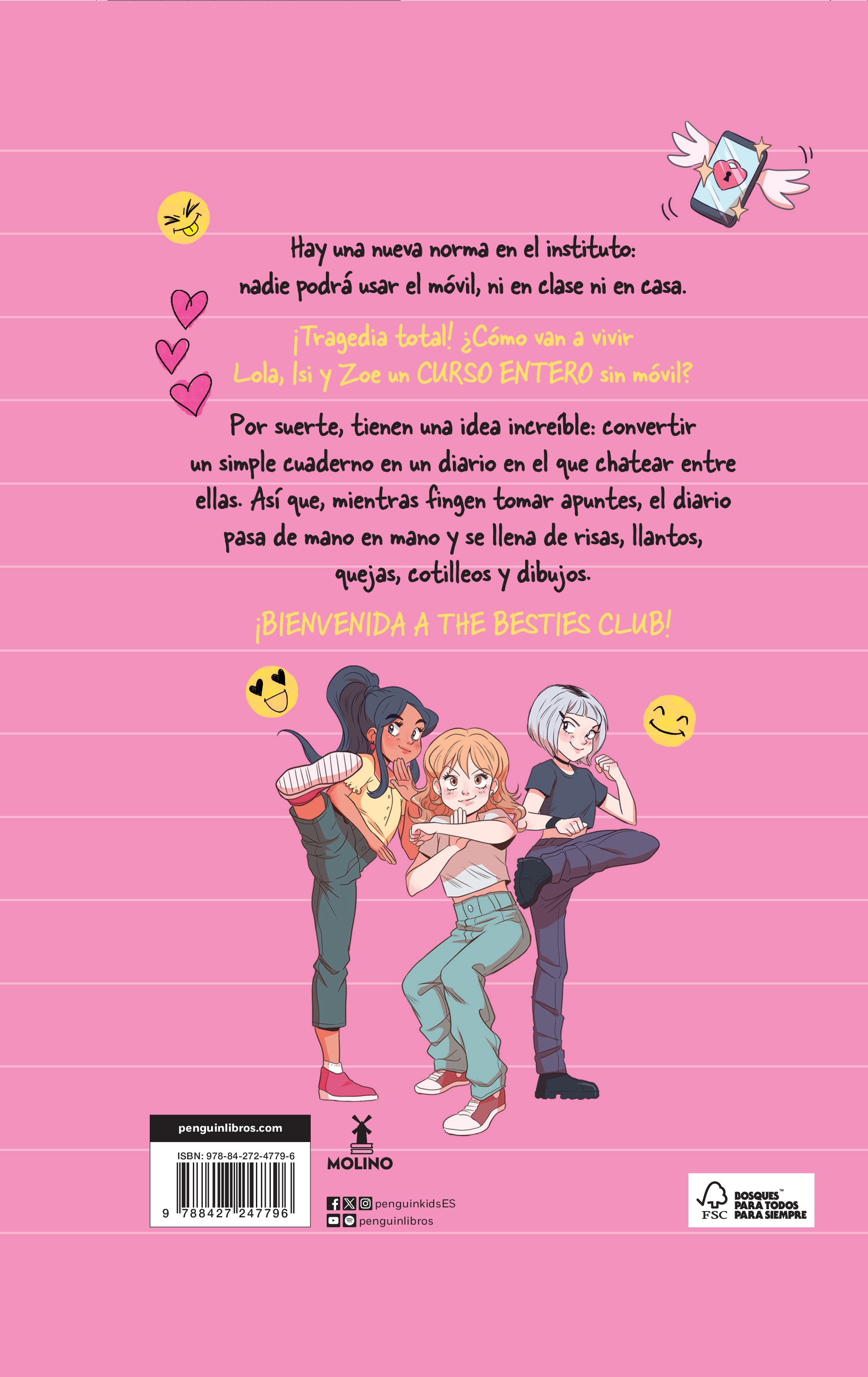 The Besties Club - Tres amigas y un diario (Capa dura) 2