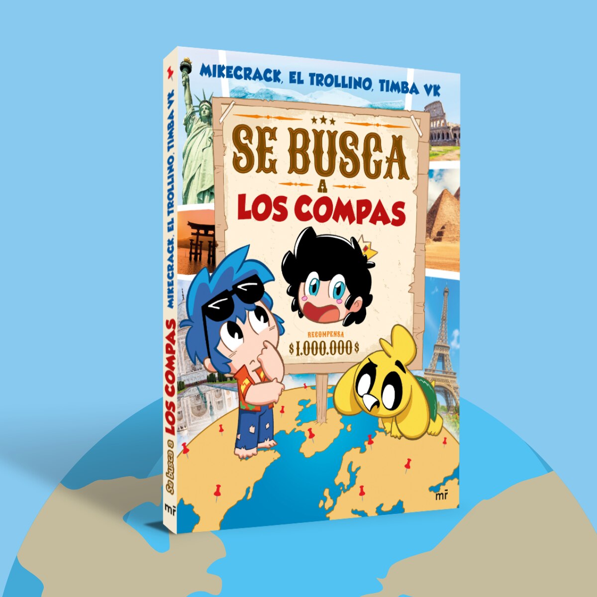 Se busca a Los Compas (Capa mole com abas) 6