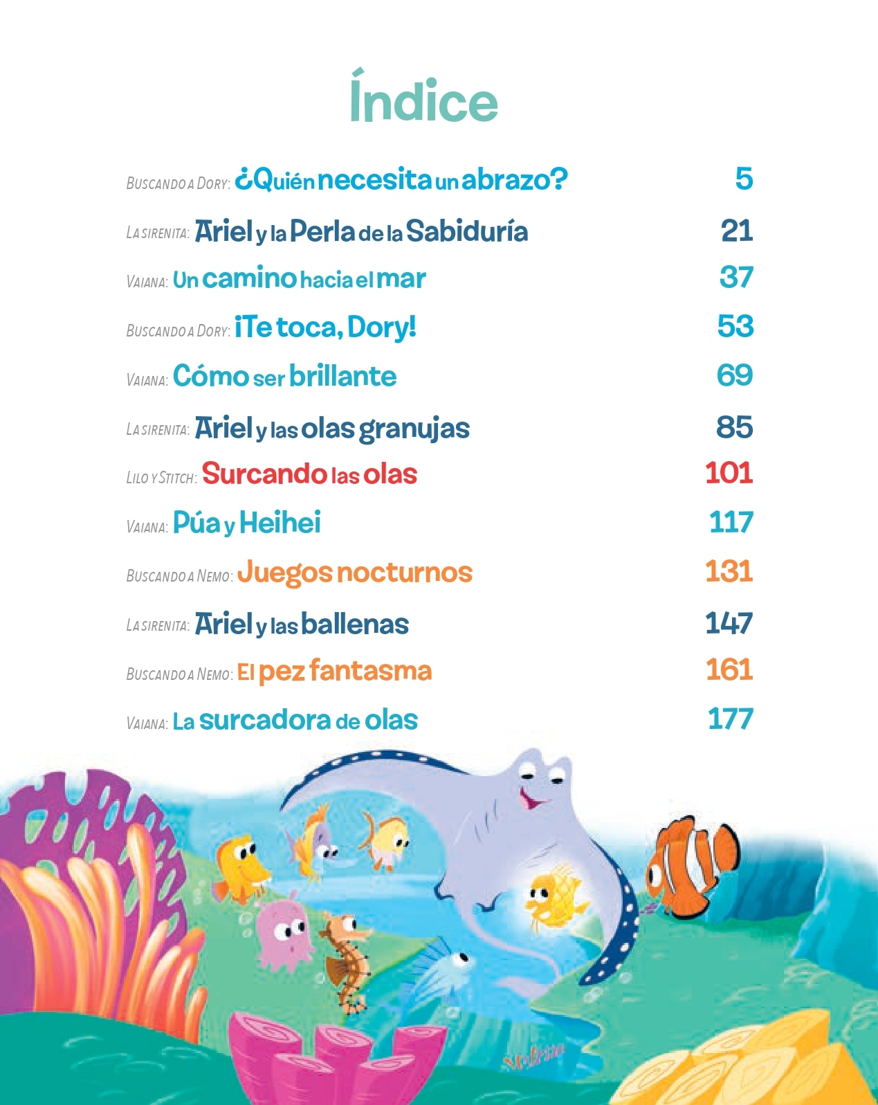 Disney. Cuentos de 5 minutos. Bajo el mar 9
