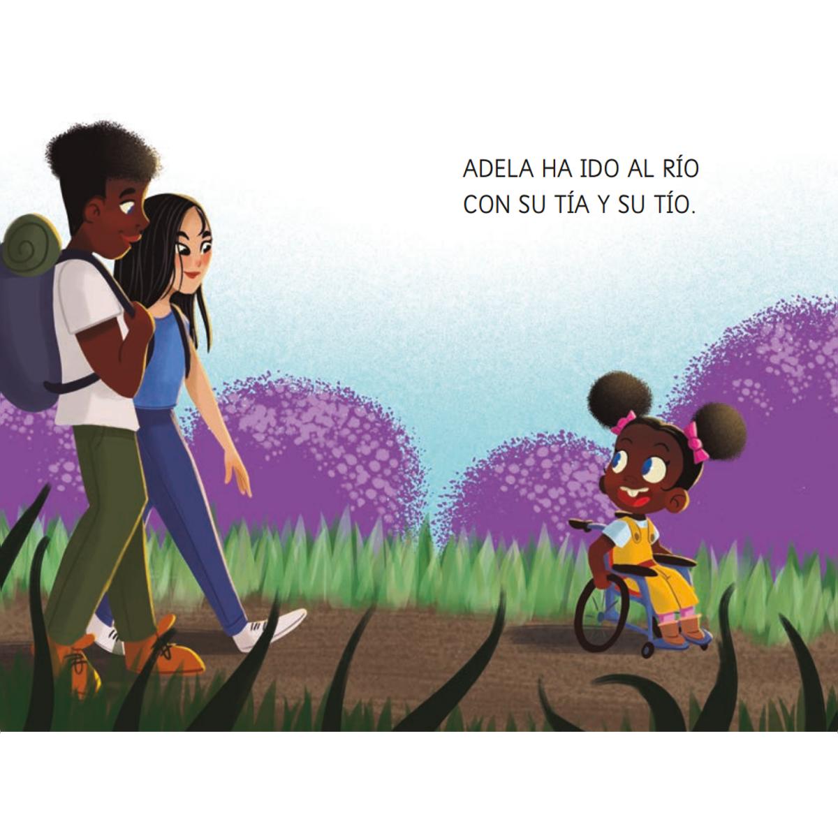Aprende a leer con Las Fantasticotas 12. Adela y el lío en el río: En letra MAYÚSCULA para aprender a leer Libros para niños a partir de (Capa mole) 5