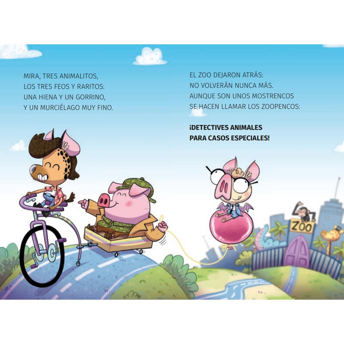 Aprende a leer con... Los Detectives Zoopencos 7. El ogro Togro: En letra MAYÚSCULA para aprender a leer libros para niños a pa (Capa mole com abas) 3