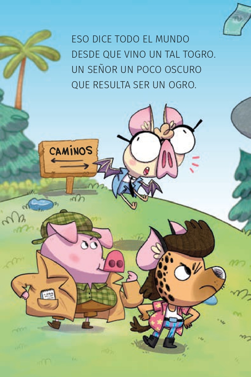 Aprende a leer con... Los Detectives Zoopencos 7. El ogro Togro: En letra MAYÚSCULA para aprender a leer libros para niños a pa (Capa mole com abas) 8