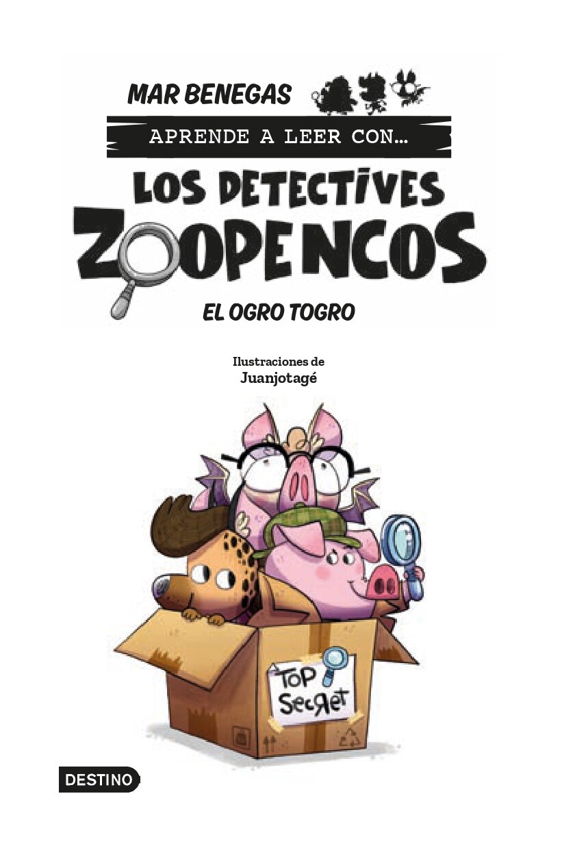 Aprende a leer con... Los Detectives Zoopencos 7. El ogro Togro: En letra MAYÚSCULA para aprender a leer libros para niños a pa (Capa mole com abas) 14