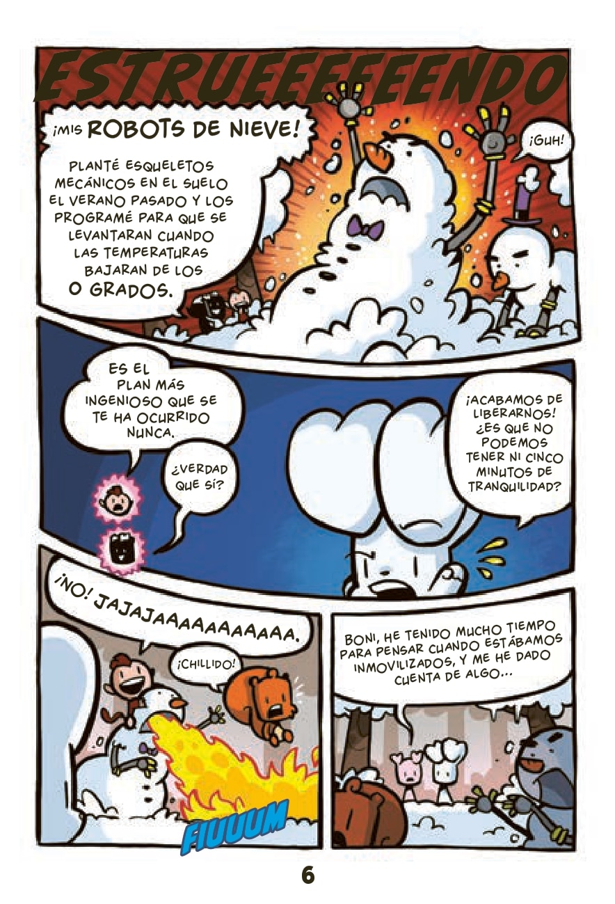 Boni vs. Mono 5. Boni vs. Mono y la rebelión del Profesor Tejón 8