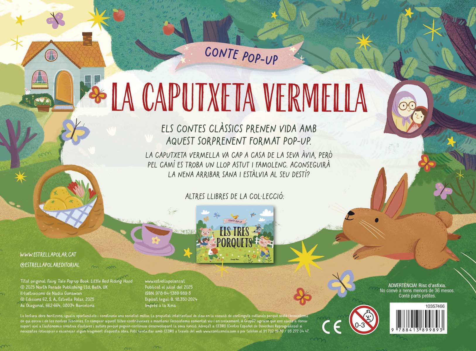 La Caputxeta vermella. Conte pop-up 2