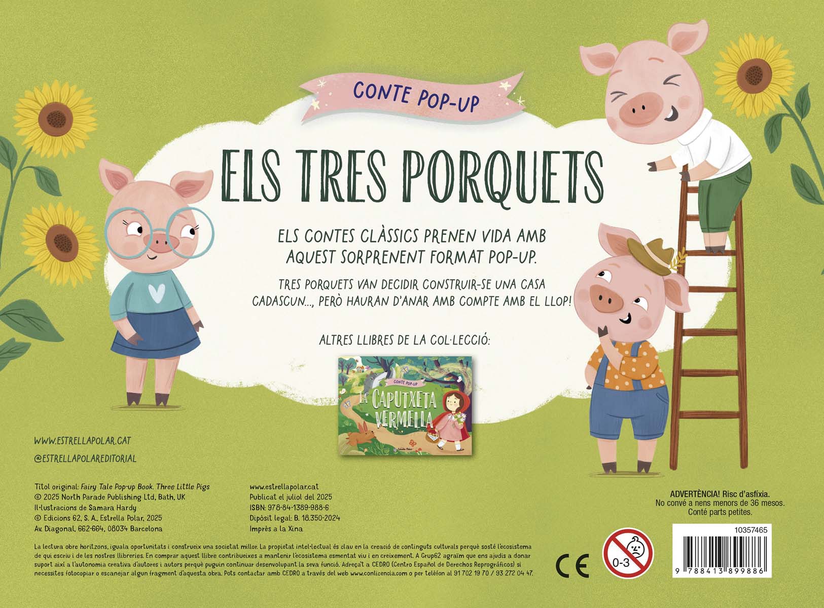 Els tres porquets. Conte pop-up 4