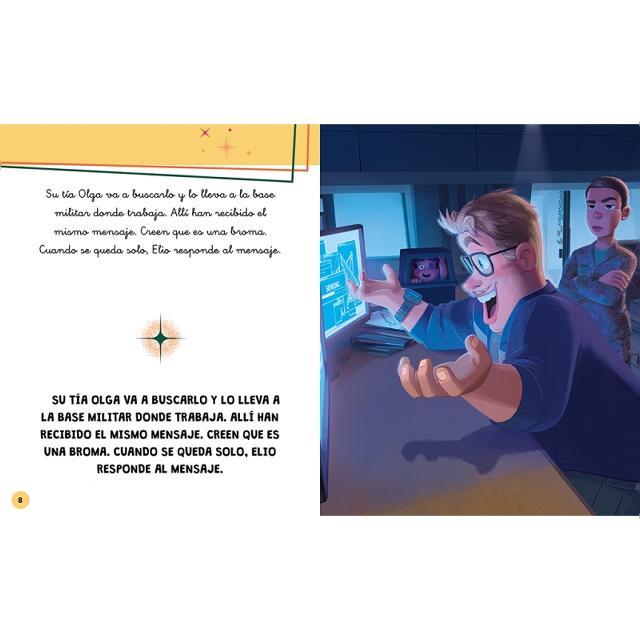 Elio. Ya leo solo (Disney. Lectoescritura): Con textos en letra ligada y mayúscula (Capa mole) 2