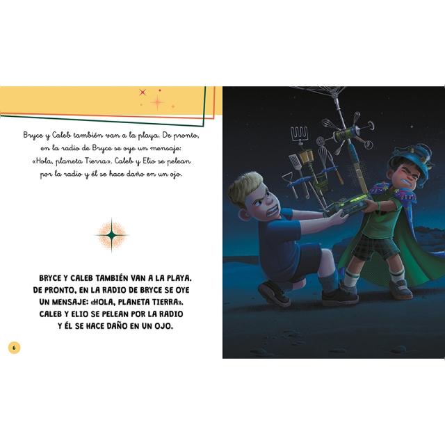 Elio. Ya leo solo (Disney. Lectoescritura): Con textos en letra ligada y mayúscula (Capa mole) 3