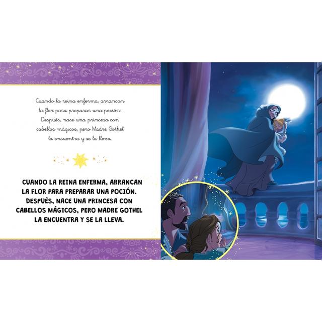Rapunzel. Ya leo solo (Disney. Lectoescritura): Con textos en letra ligada y mayúscula (Capa mole) 2