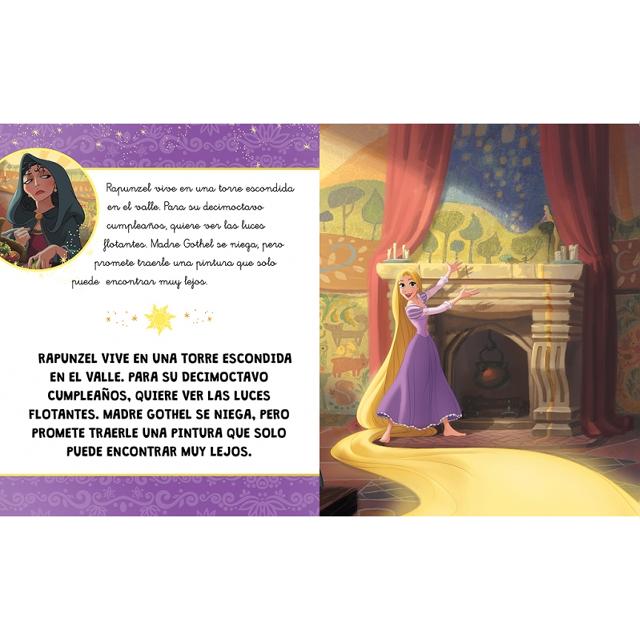 Rapunzel. Ya leo solo (Disney. Lectoescritura): Con textos en letra ligada y mayúscula (Capa mole) 4