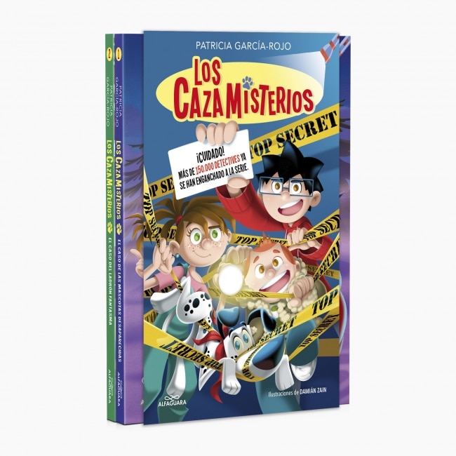 Los cazamisterios 1 y 2 - Pack con: El caso de las mascotas desaparecidas | El caso del ladrón fantasma: Secretos, risas y detectives...  (Capa mole) 1