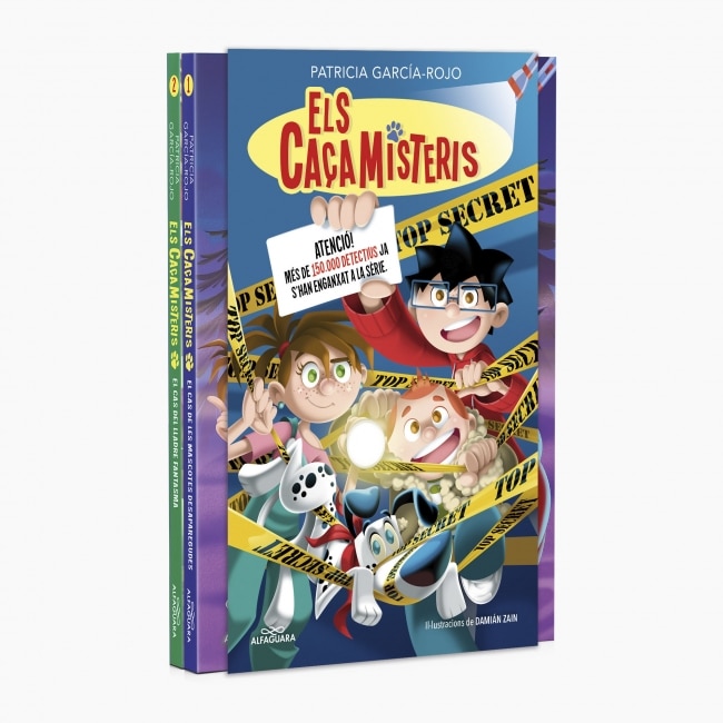 Imagem 0 de Els caçamisteris 1 i 2 - Pack amb: El cas de les mascotes desaparegudes | El cas del lladre fantasma: Secrets, rialles i detectius... T'u (Capa mole)