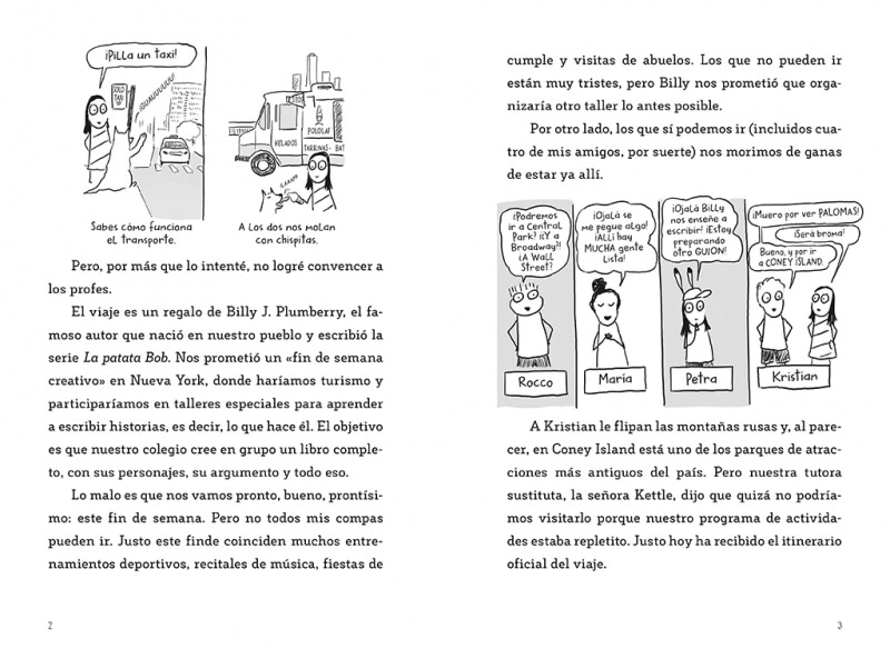 Cómo sobrevivir al cole 4 - Excursión a Nueva York (Capa dura) 3