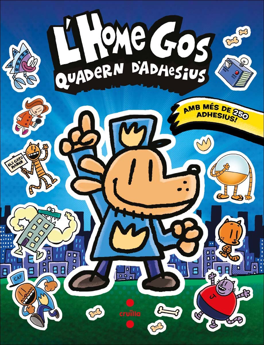 Imagem 0 de L'Home Gos. Quadern d'adhesius (Capa mole)