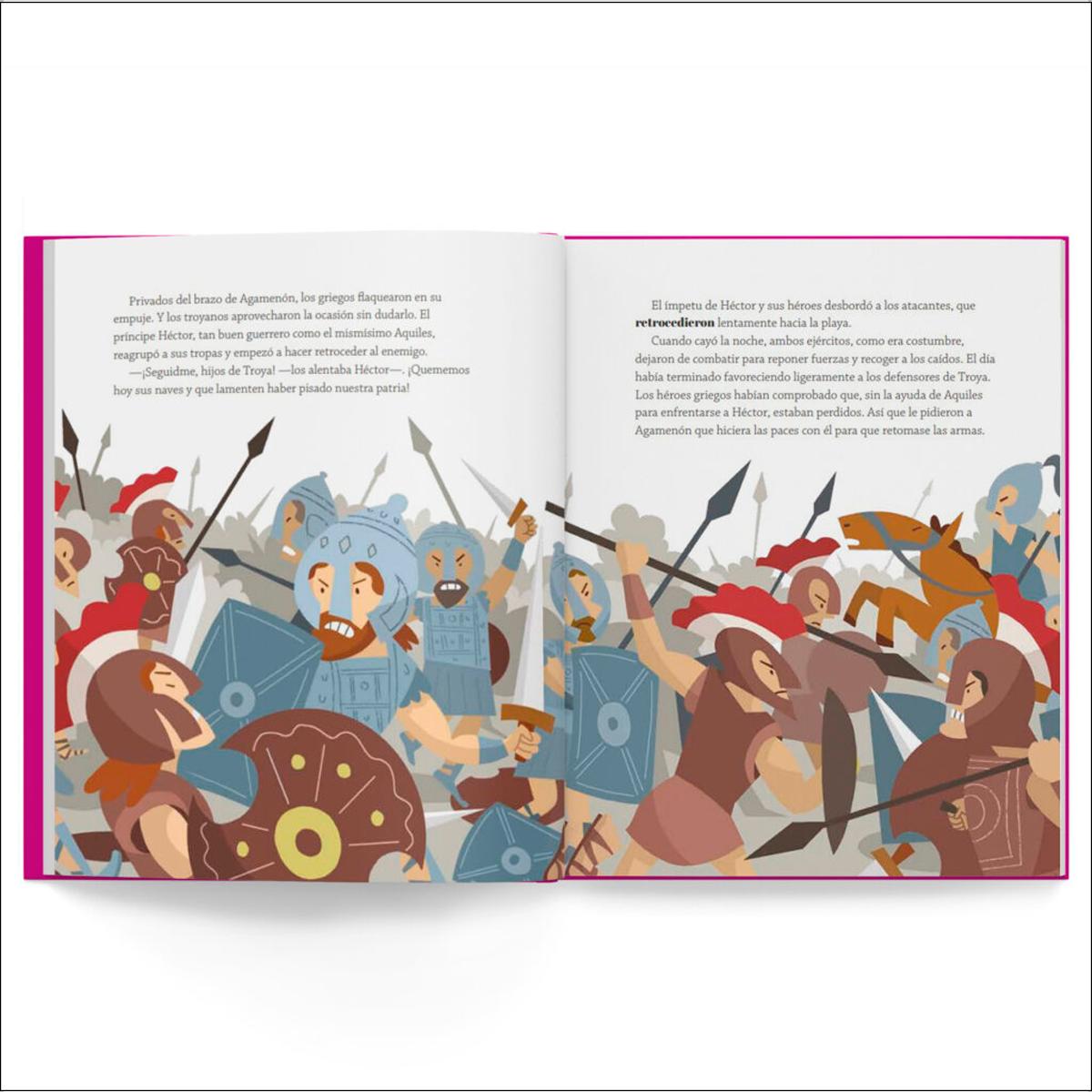 Ilíada y Odisea de Homero: Libro infantil con juegos y actividades extra | Los grandes clásicos de la historia de la literatura, converti (Capa dura) 2