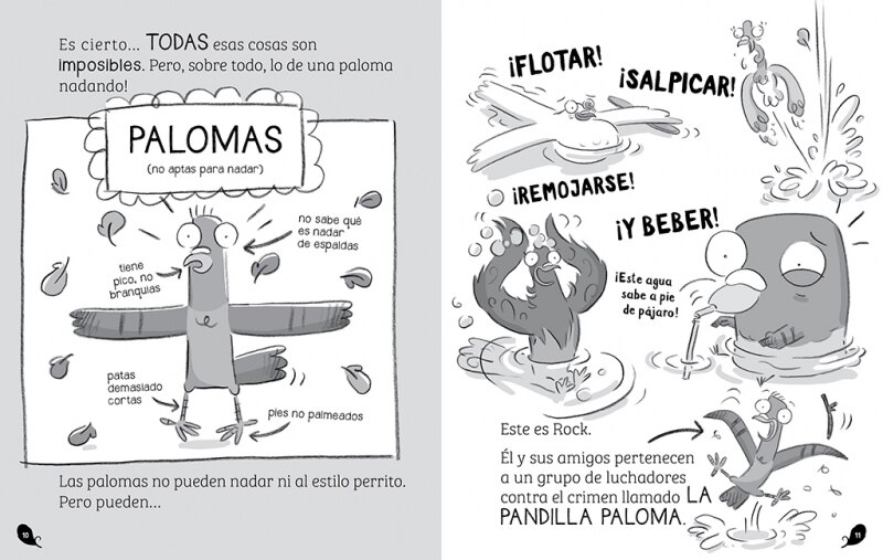 Pandilla Paloma 4 - El misterio de la rana invisible (Capa mole) 4
