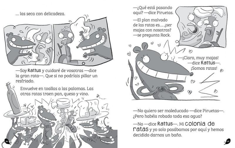 Pandilla Paloma 4 - El misterio de la rana invisible (Capa mole) 7