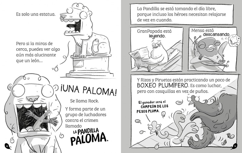 Pandilla Paloma 2 - El misterio del avestruz fugado (Capa mole) 11