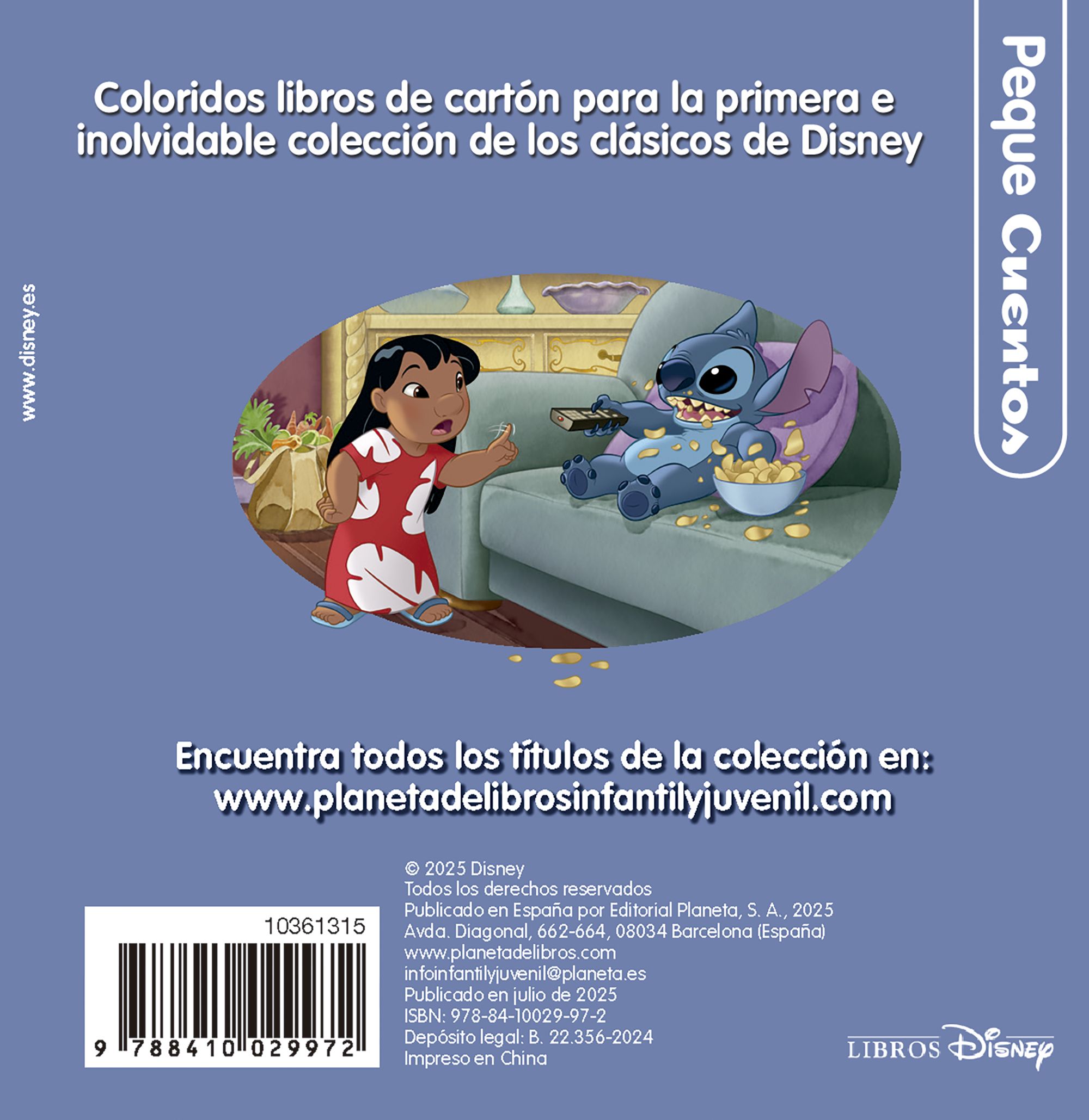 Lilo & Stitch. Stitch aprende modales. Pequecuentos 2