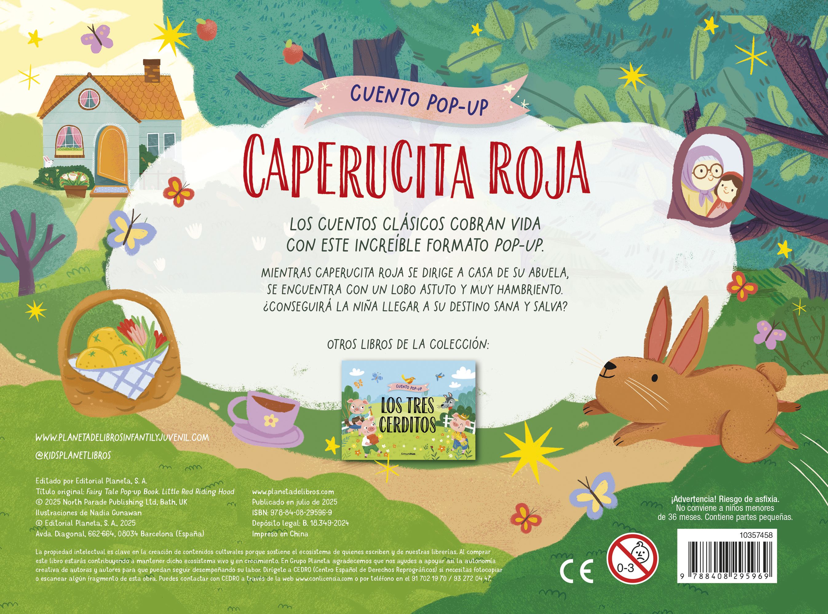 Caperucita roja. Cuento pop-up 2