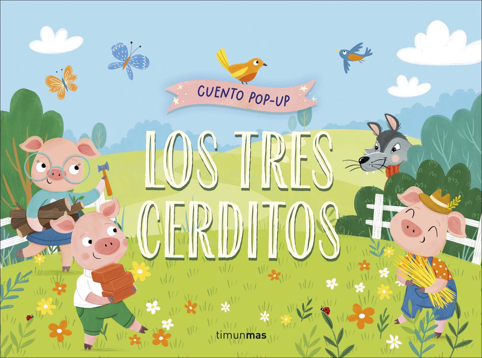 Los tres cerditos. Cuento pop-up 1