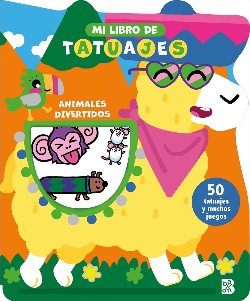 MI LIBRO DE TATUAJES - ANIMALES DIVERTIDOS (Capa mole) 1