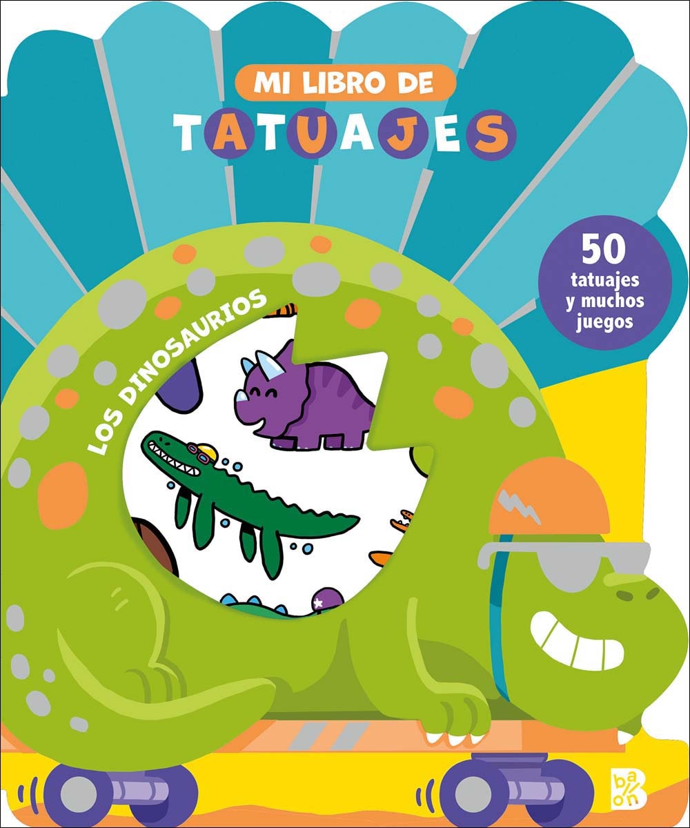 MI LIBRO DE TATUAJES - LOS DINOSAURIOS (Capa mole) 1