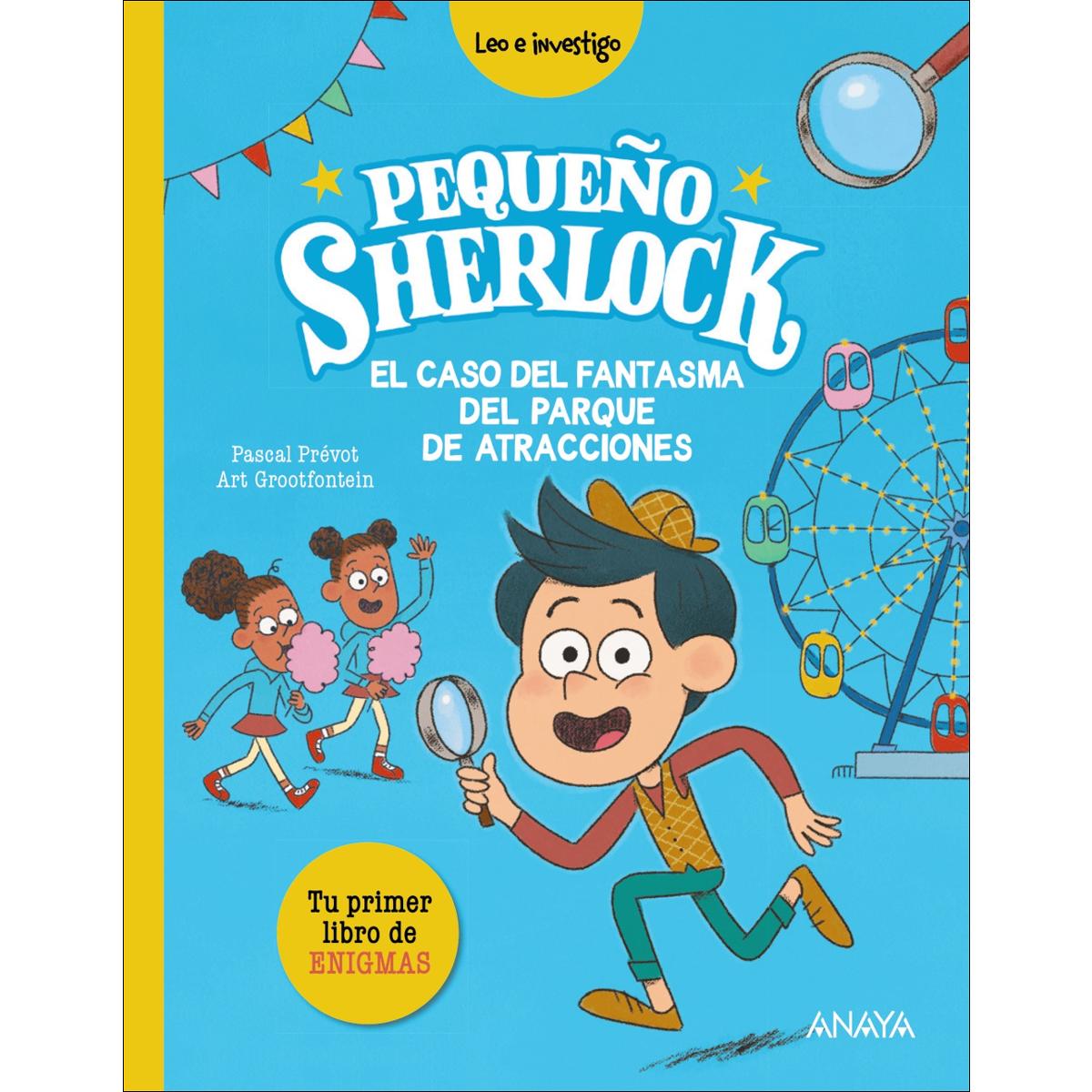 Imagem 0 de Pequeño Sherlock: El caso del fantasma del parque de atracciones: Tu primer libro de enigmas