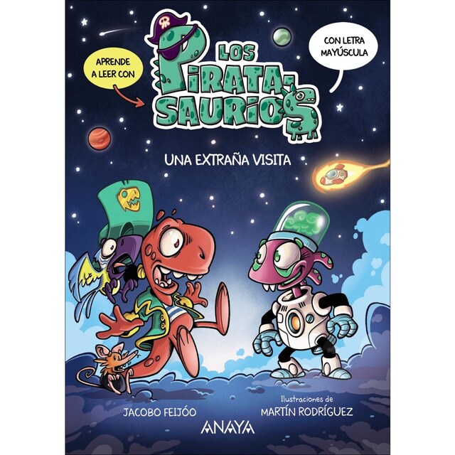 Imagem 0 de Una extraña visita: Aprende a leer con los piratasaurios en letra mayúscula