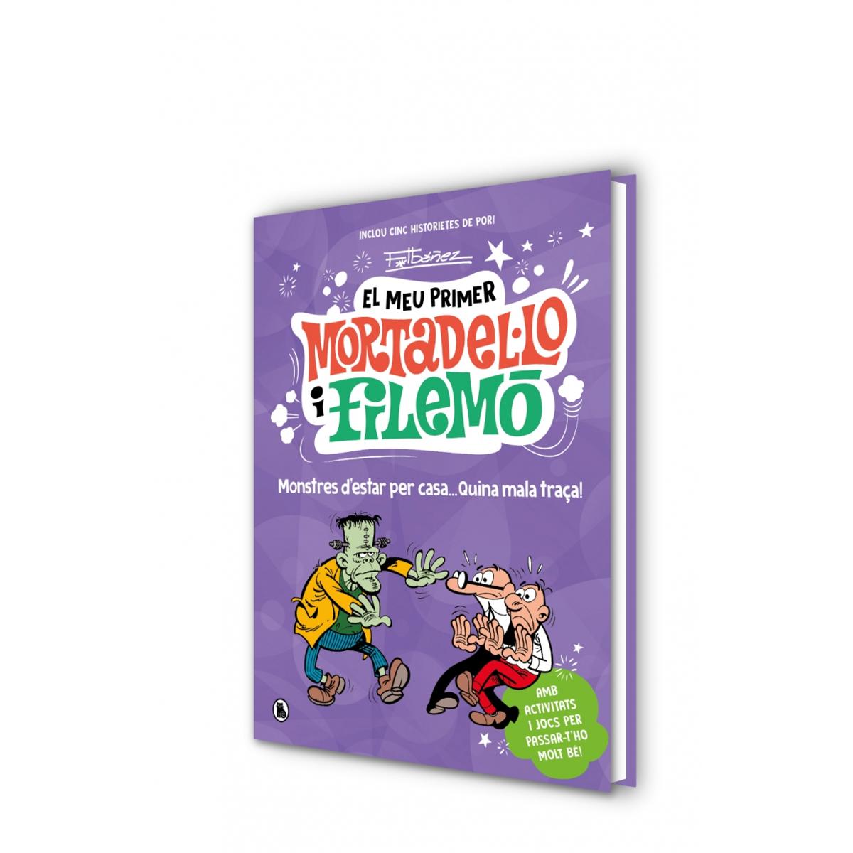 El meu primer Mortadel·lo i Filemó - Monstres d'estar per casa... quina gràcia! (Capa dura) 2