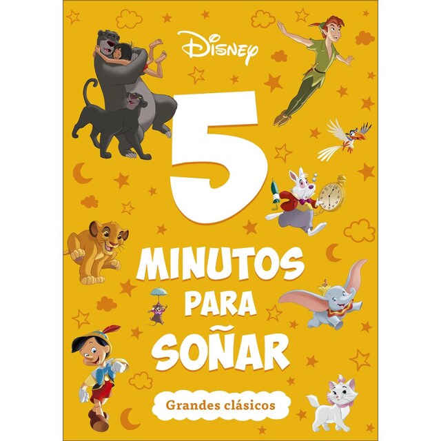 Imagem 0 de Disney. 5 minutos para soñar. Grandes clásicos: Recopilatorio de cuentos (Capa mole)