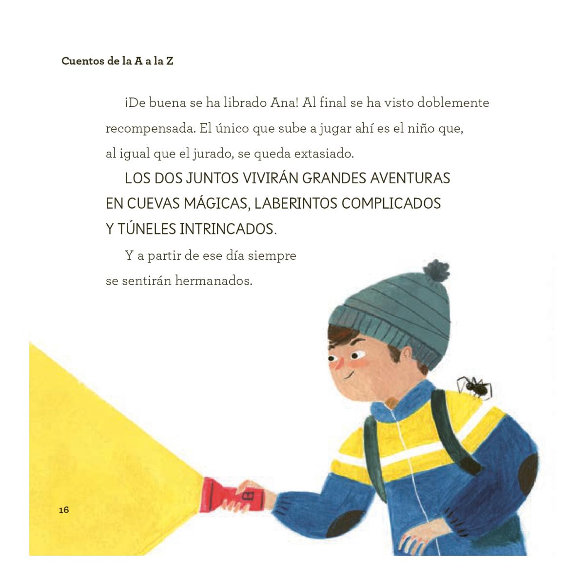 Cuentos de la A a la Z. Lectura compartida con letra mayúscula y de imprenta 8