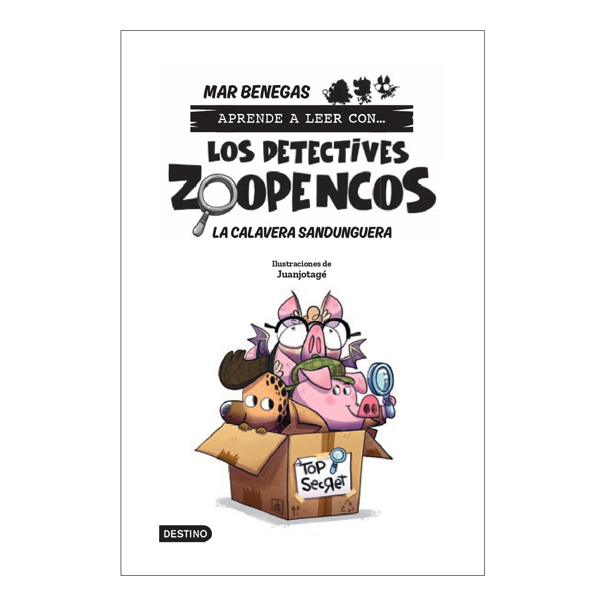 Imagem 0 de Aprende a leer con... Los Detectives Zoopencos 8. La Calavera Sandunguera: En letra MAYÚSCULA para aprender a leer libros para  (Capa mole com abas)