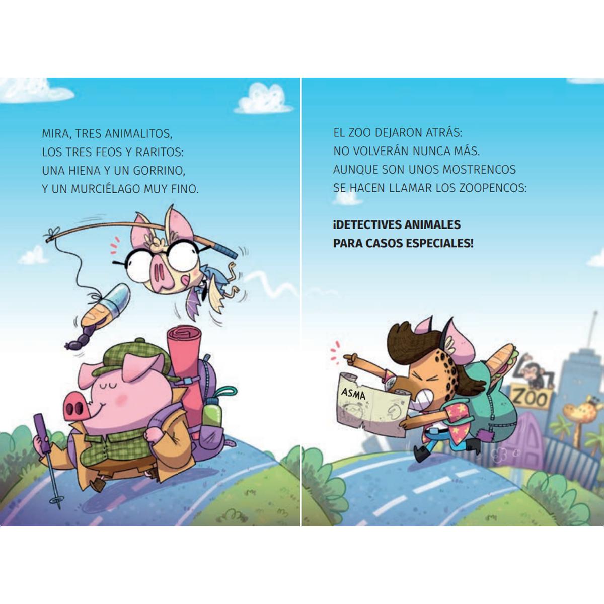 Aprende a leer con... Los Detectives Zoopencos 8. La Calavera Sandunguera: En letra MAYÚSCULA para aprender a leer libros para  (Capa mole com abas) 2