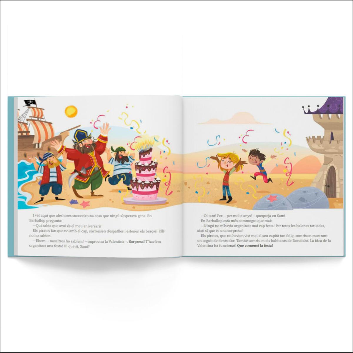 Imagen 0 de Valentina. La festa pirata: Valentina. La festa pirata / Divertits contes per a nens i nenes de 4 a 7 anys / Llibres que fomenten els val  (Tapa dura)