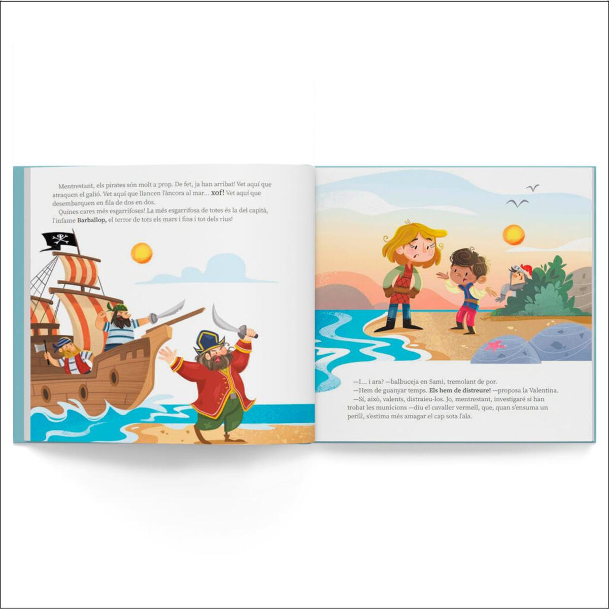 Valentina. La festa pirata: Valentina. La festa pirata / Divertits contes per a nens i nenes de 4 a 7 anys / Llibres que fomenten els val  (Tapa dura) 2