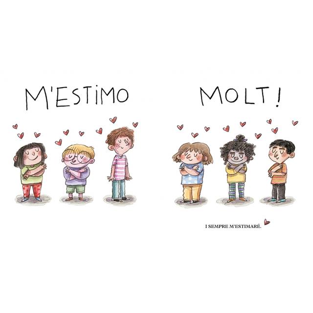 M'estimo molt: Un conte sobre l&autoestima en nens i nenes (Capa dura) 6