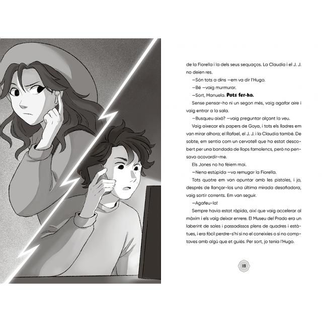Manuela Jones (edició en català) 3 - El quadre secret del Prado (Capa dura) 4