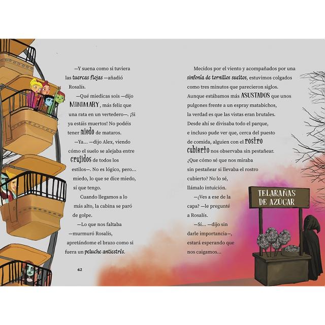 Julia y Los Mortimort 6 - El parque maldito: CUIDADO con este libro, podrías morirte& ¡DE RISA! (Capa dura) 2
