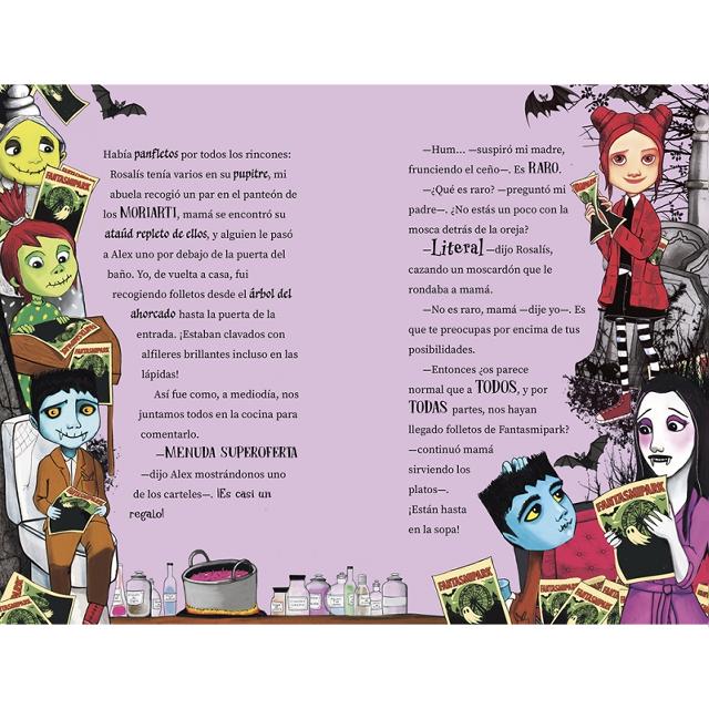 Julia y Los Mortimort 6 - El parque maldito: CUIDADO con este libro, podrías morirte& ¡DE RISA! (Capa dura) 4