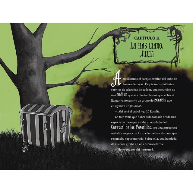 Julia y Los Mortimort 6 - El parque maldito: CUIDADO con este libro, podrías morirte& ¡DE RISA! (Capa dura) 5