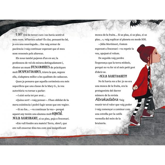 La Júlia i els Mortimort 3 - Escola d'encanteris: COMPTE amb aquest llibre, podries morir-te... DE RIURE! (Capa dura) 3