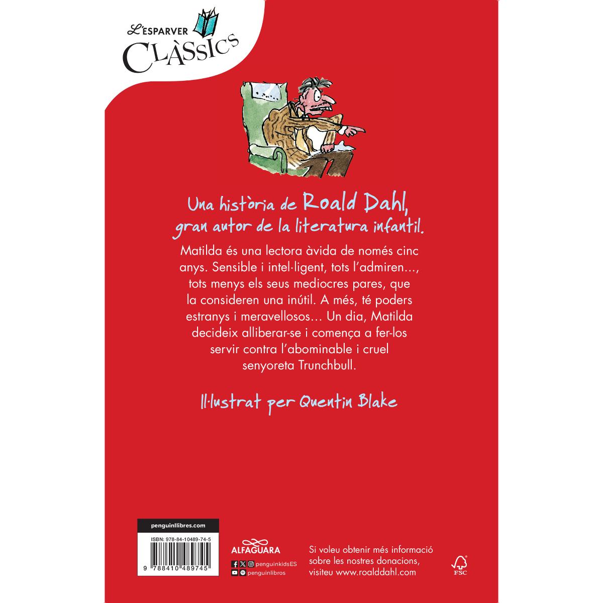 Matilda (edició en català): Textos originals de l'autor (Capa dura) 2