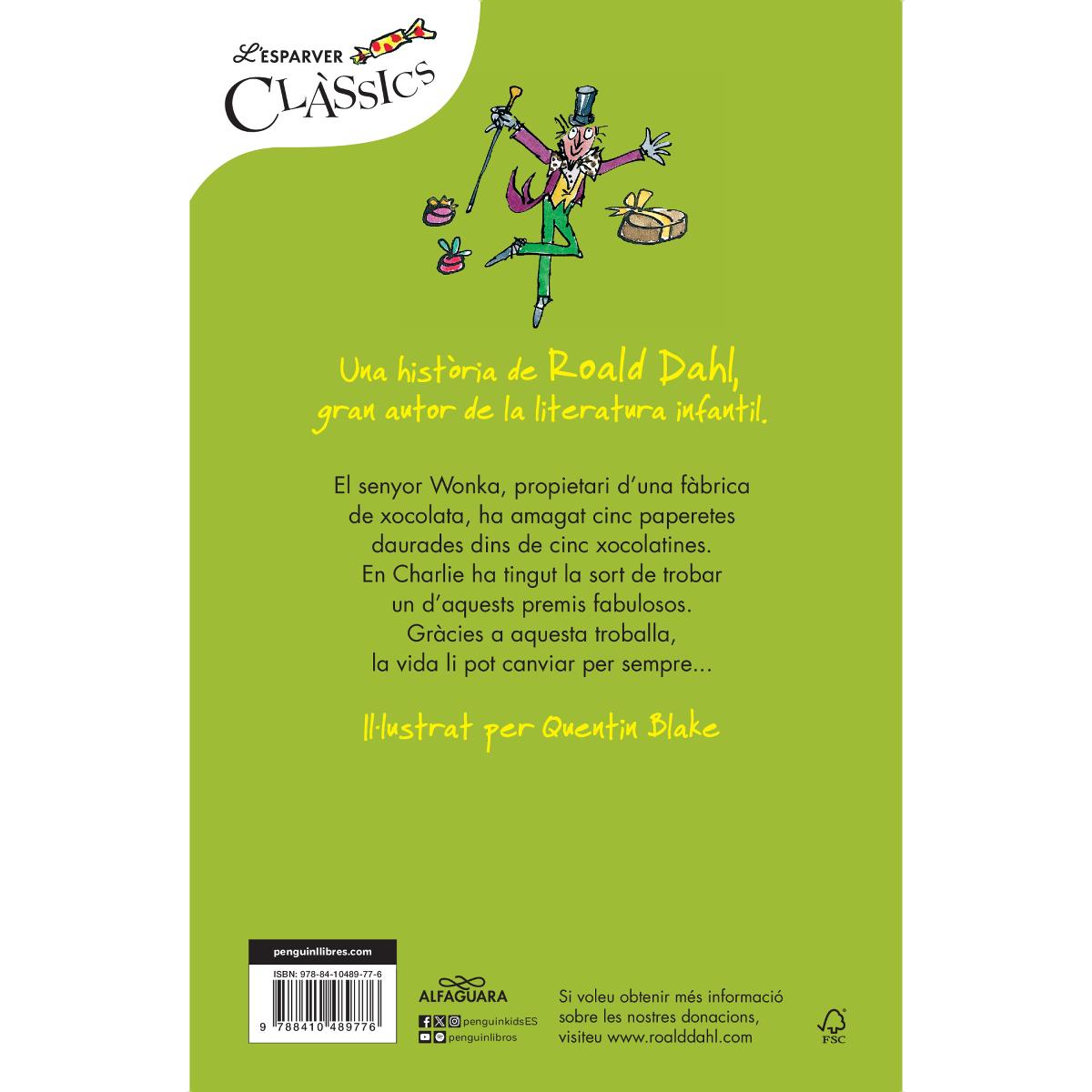 Charlie i la fàbrica de xocolata: Textos originals de l'autor (Capa dura) 2