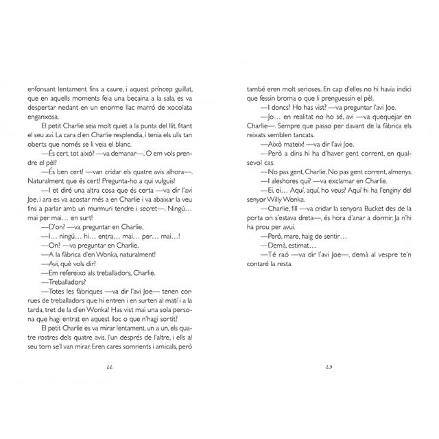 Charlie i la fàbrica de xocolata: Textos originals de l'autor (Capa dura) 3