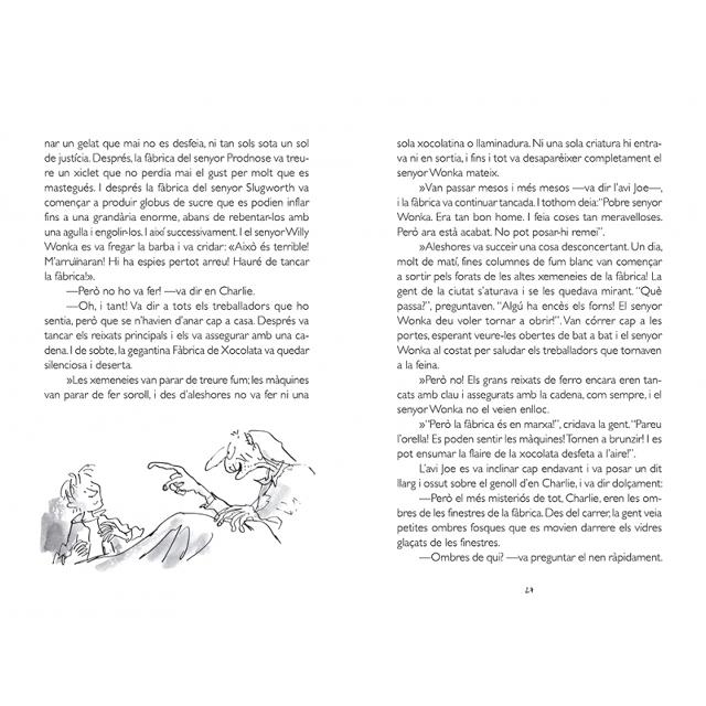 Charlie i la fàbrica de xocolata: Textos originals de l'autor (Capa dura) 4