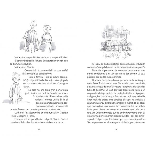 Charlie i la fàbrica de xocolata: Textos originals de l'autor (Capa dura) 5
