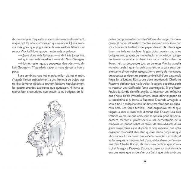 Charlie i la fàbrica de xocolata: Textos originals de l'autor (Capa dura) 6
