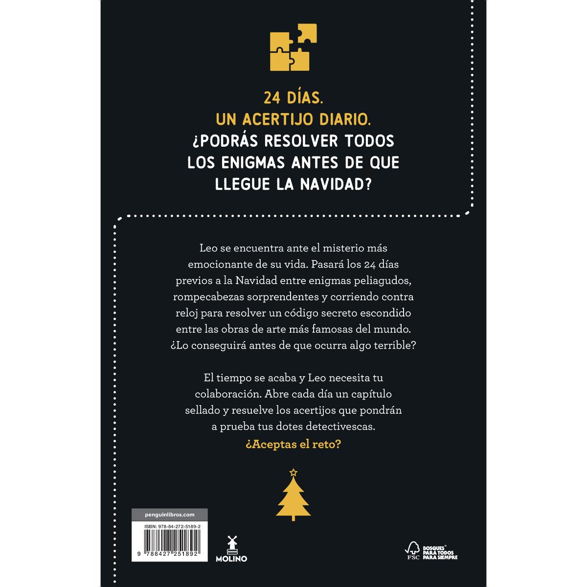 Escape Book: 24 enigmas para resolver antes de Navidad: ¡tu calendario de adviento con páginas selladas! (Capa mole) 2